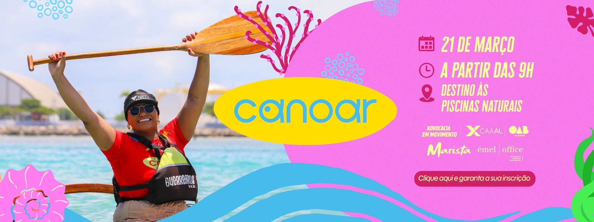 CANOAR - PASSEIO DE CANOA HAVAIANA DA ADVOCACIA ALAGOANA