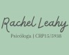RACHEL LEAHY (PSICÓLOGA) - MACEIÓ
